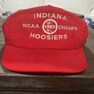 Indiana Hoosiers Basketball Vintage Snapback